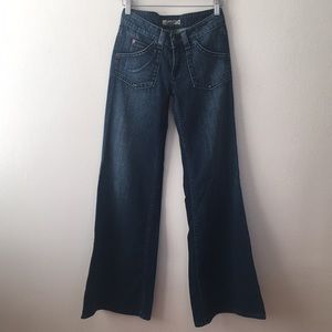 Hudson Jeans Low Rise Wide Leg Jean // Size 25W